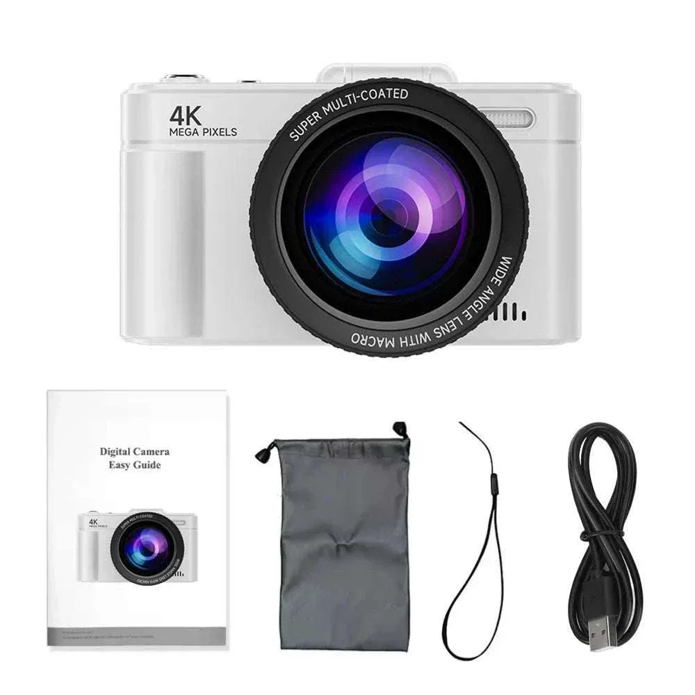 4K 64MP Retro Compact Digital Camera with 18X Zoom - Image 27