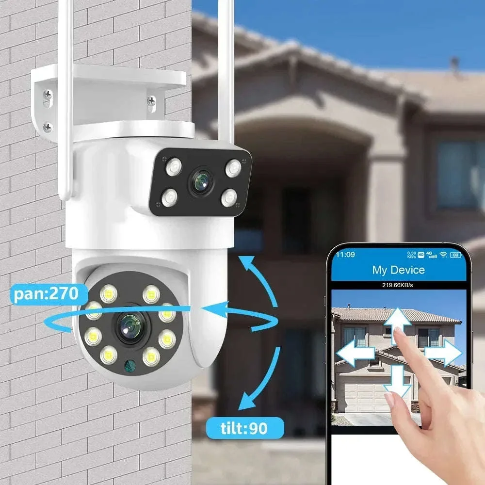 4K 8MP Dual Lens PTZ WiFi Security Camera with AI Auto Tracking - Image 12