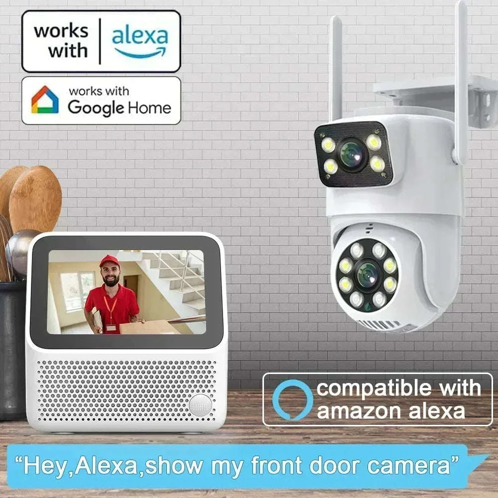 4K 8MP Dual Lens PTZ WiFi Security Camera with AI Auto Tracking - Image 6