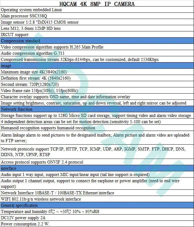 4K 8MP PoE Mini IP Camera with Starlight Sensor - Image 10