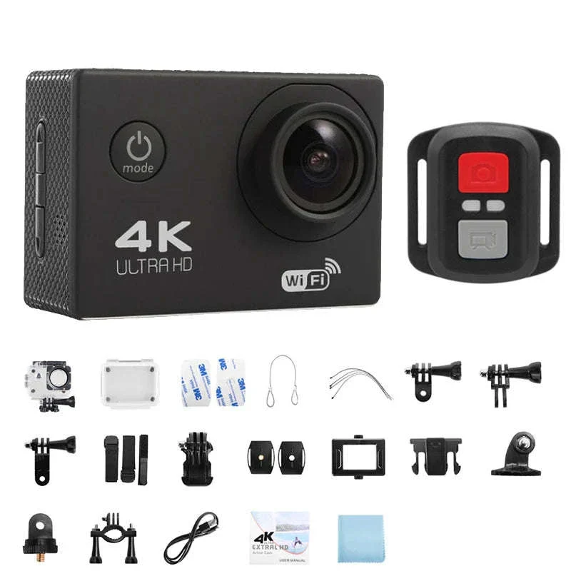 4K Underwater Action Camera with WiFi, Loop Recording - Image 20