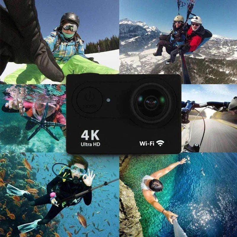 4K Underwater Action Camera with WiFi, Loop Recording - Image 7