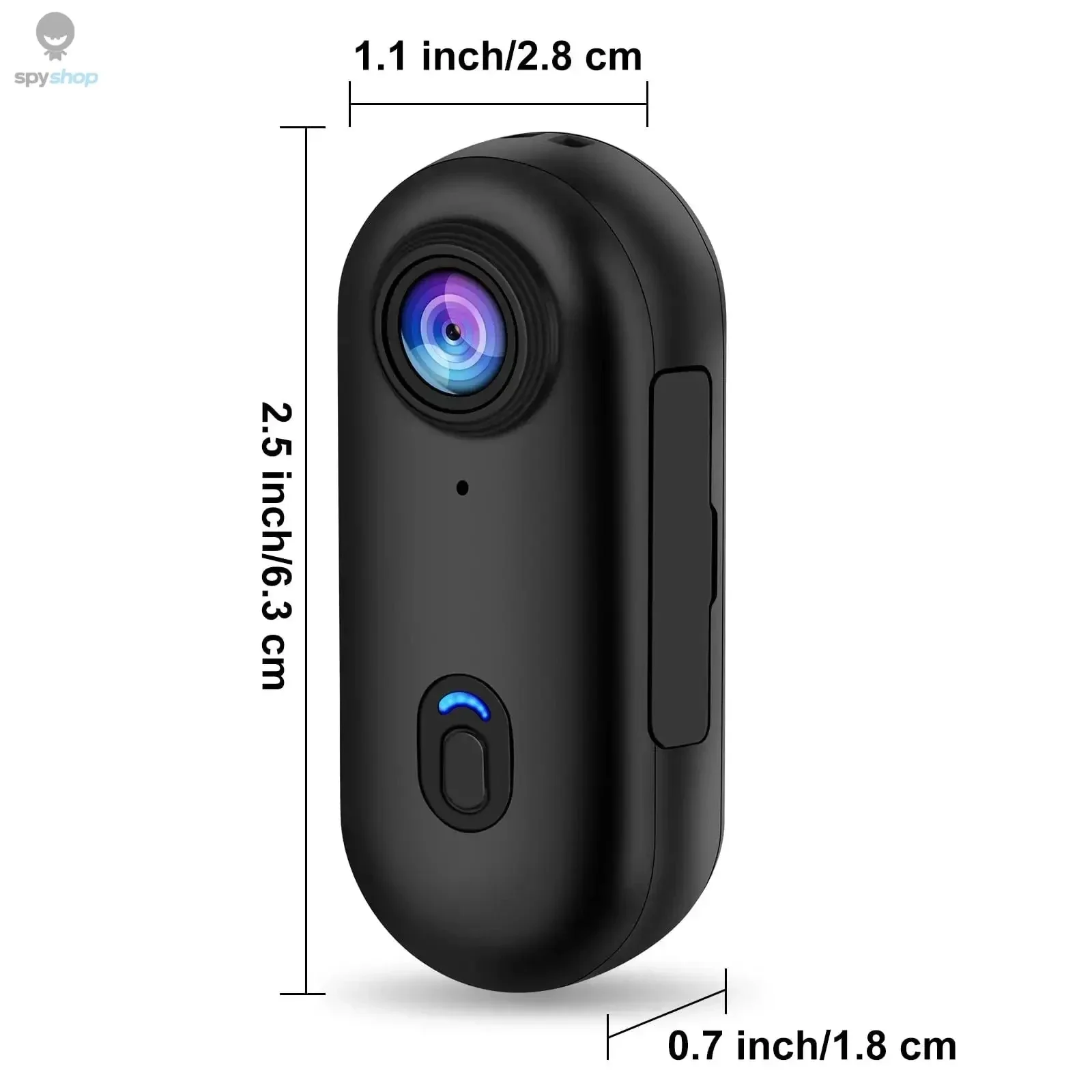 Mini 4K Action Bike Camera for Helmet and Handlebar POV