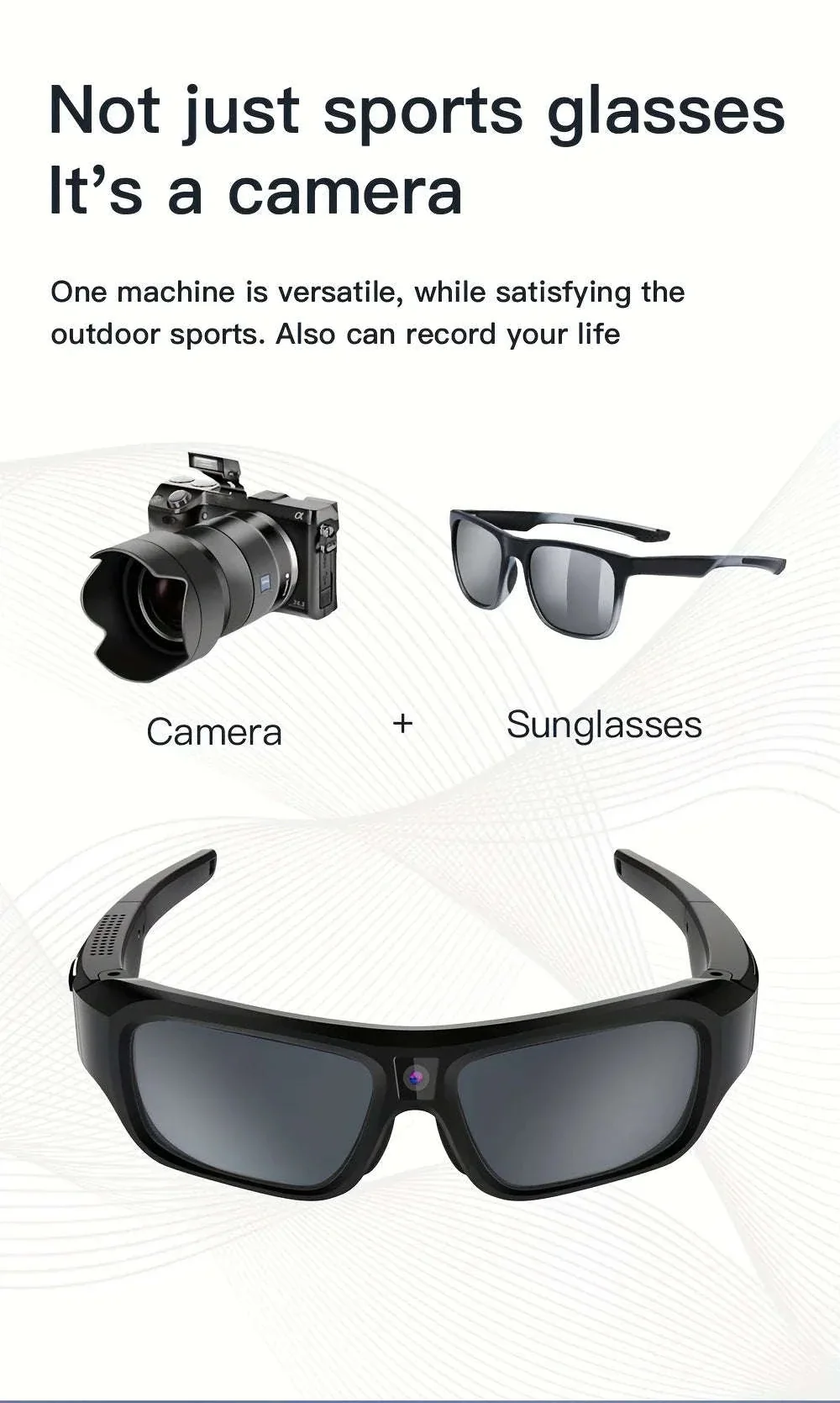 4K HD Camera Glasses with 120-Min Recording & Hands-Free Video - Image 10