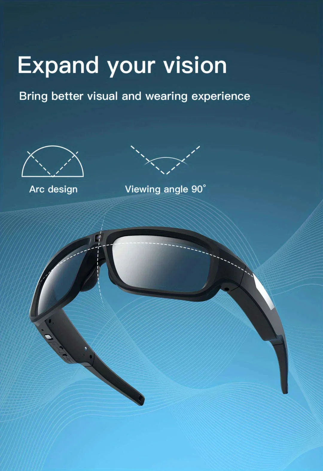 4K HD Camera Glasses with 120-Min Recording & Hands-Free Video - Image 8