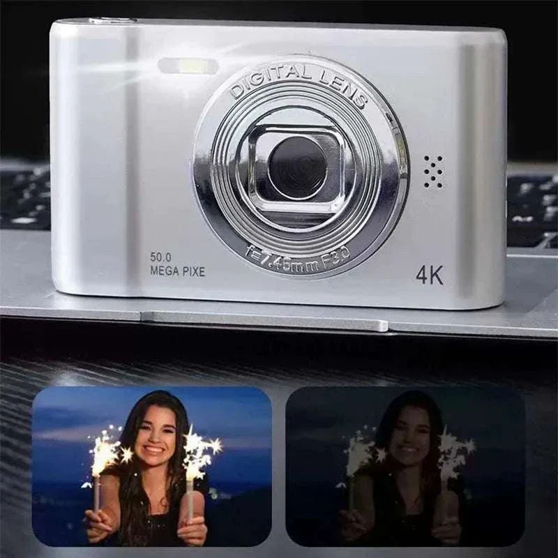 50MP 4K Digital Camera with Zoom and 2.4" Screen - Image 2