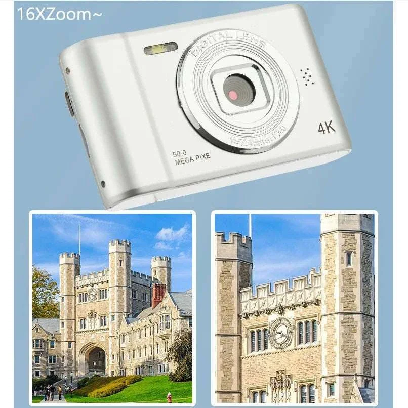 50MP 4K Digital Camera with Zoom and 2.4" Screen - Image 5