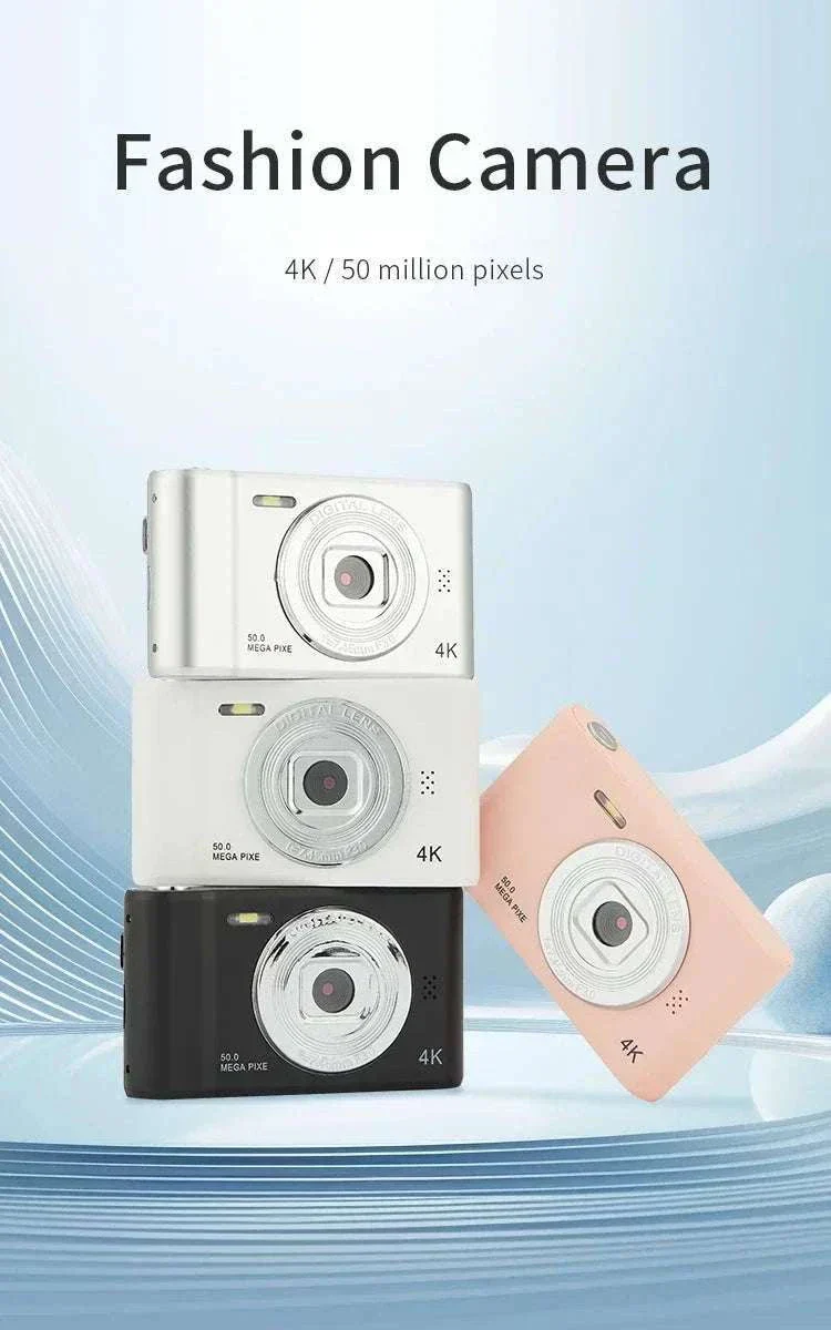 50MP 4K Digital Camera with Zoom and 2.4" Screen - Image 7
