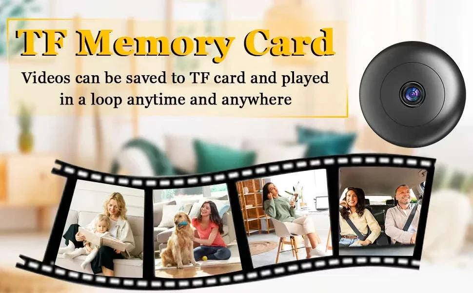 360° WiFi Security Camera with 1080P HD, Night Vision & Motion Alerts - Image 7