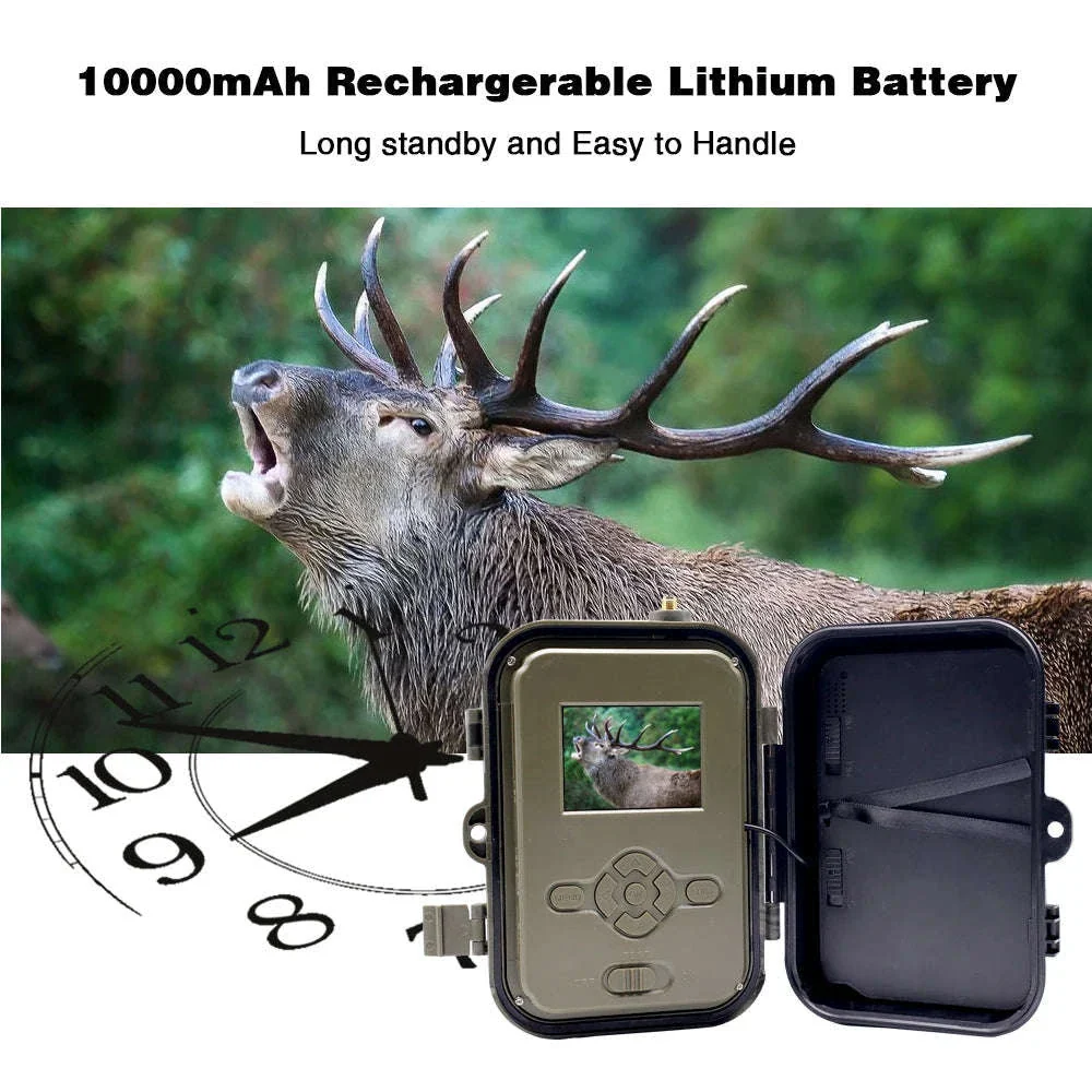 4K Live Stream Trail Camera with App Control and Night Vision - Image 3