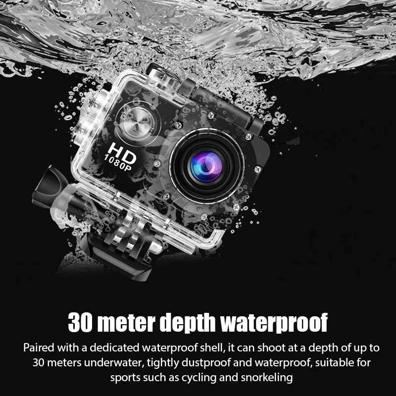4K Ultra HD Action Camera with Waterproof Case - Image 3