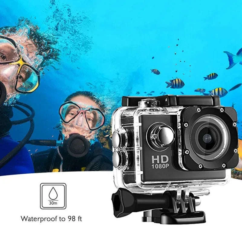 4K Ultra HD Action Camera with Waterproof Case - Image 6