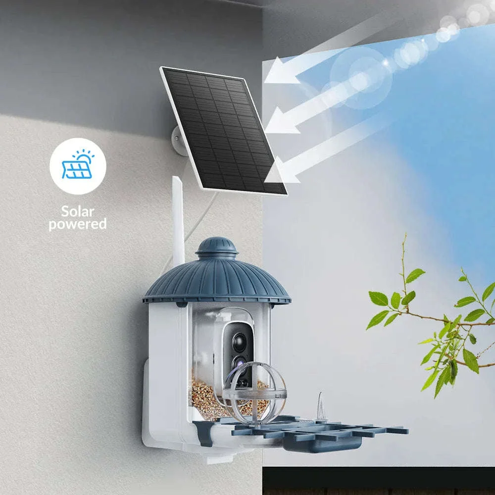 Smart Bird Feeder Camera with Solar Power, 4MP HD WiFi - Image 5