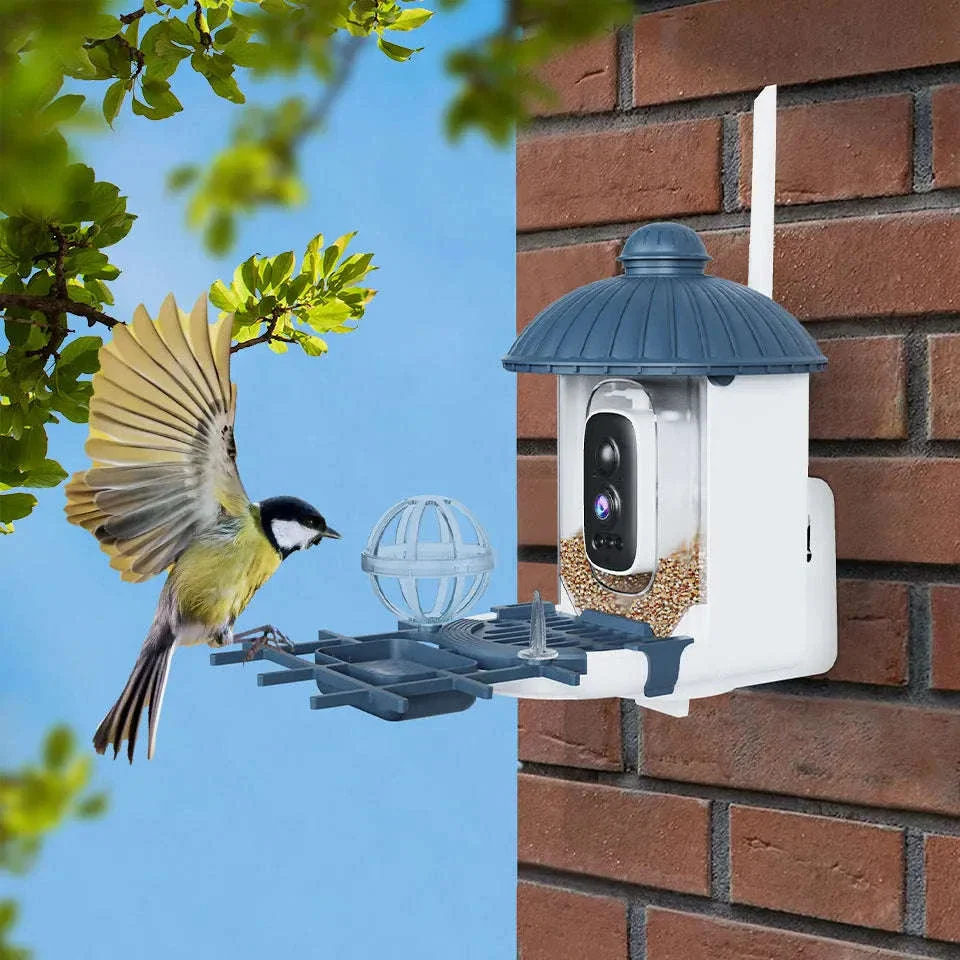 Smart Bird Feeder Camera with Solar Power, 4MP HD WiFi - Image 8
