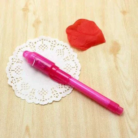 Invisible Ink Pens 4-Pack with UV Light for Secret Messages - Image 17