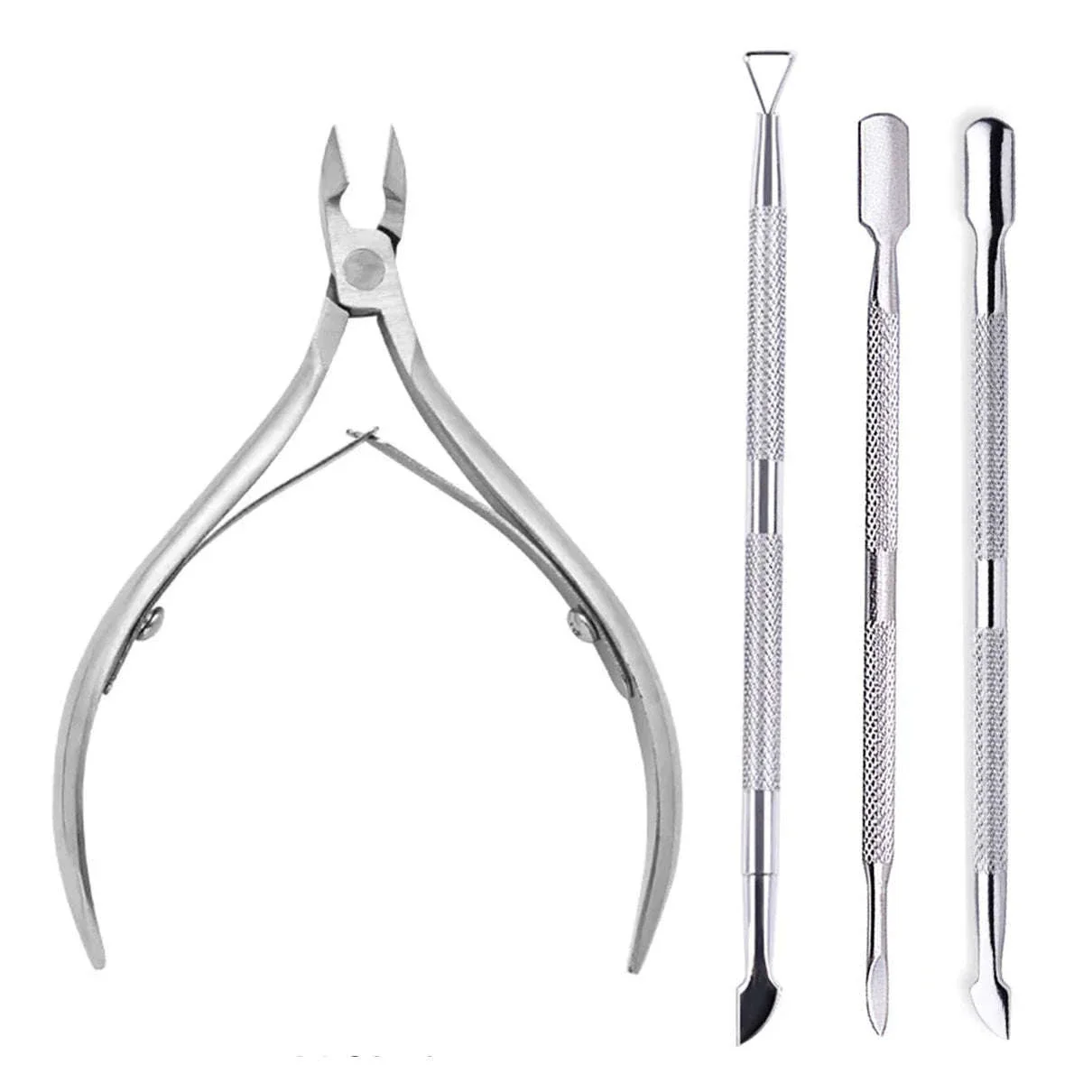 4-Piece Stainless Steel Nail Cutter Set for Clean Grooming - Image 28