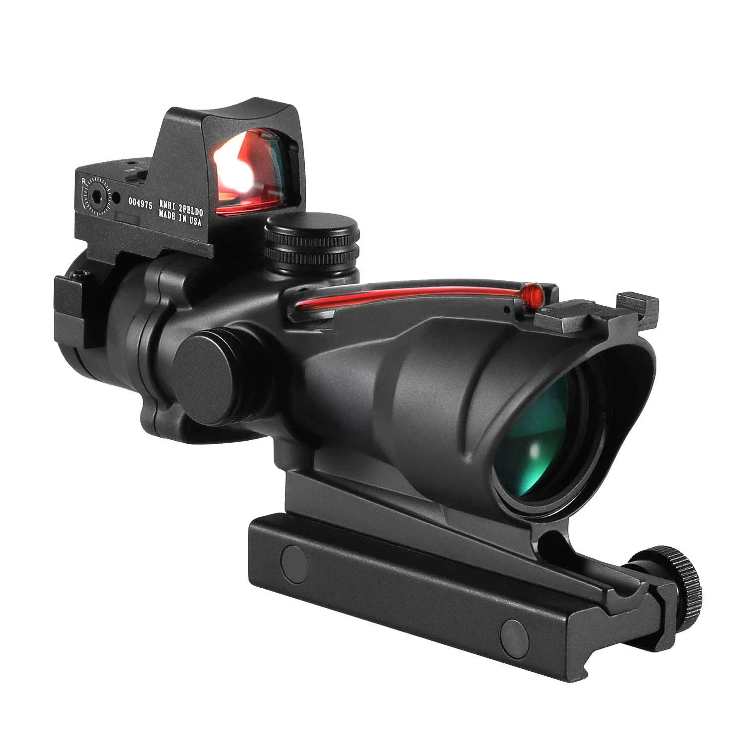 4x32 Dual Red Dot Tactical Scope for 20mm Rail - Image 4