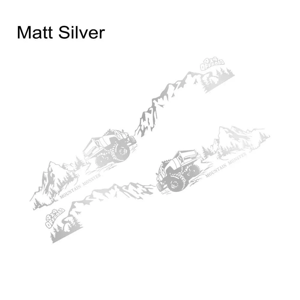 4X4 Off Road Mountain Car Side Sticker - Image 13