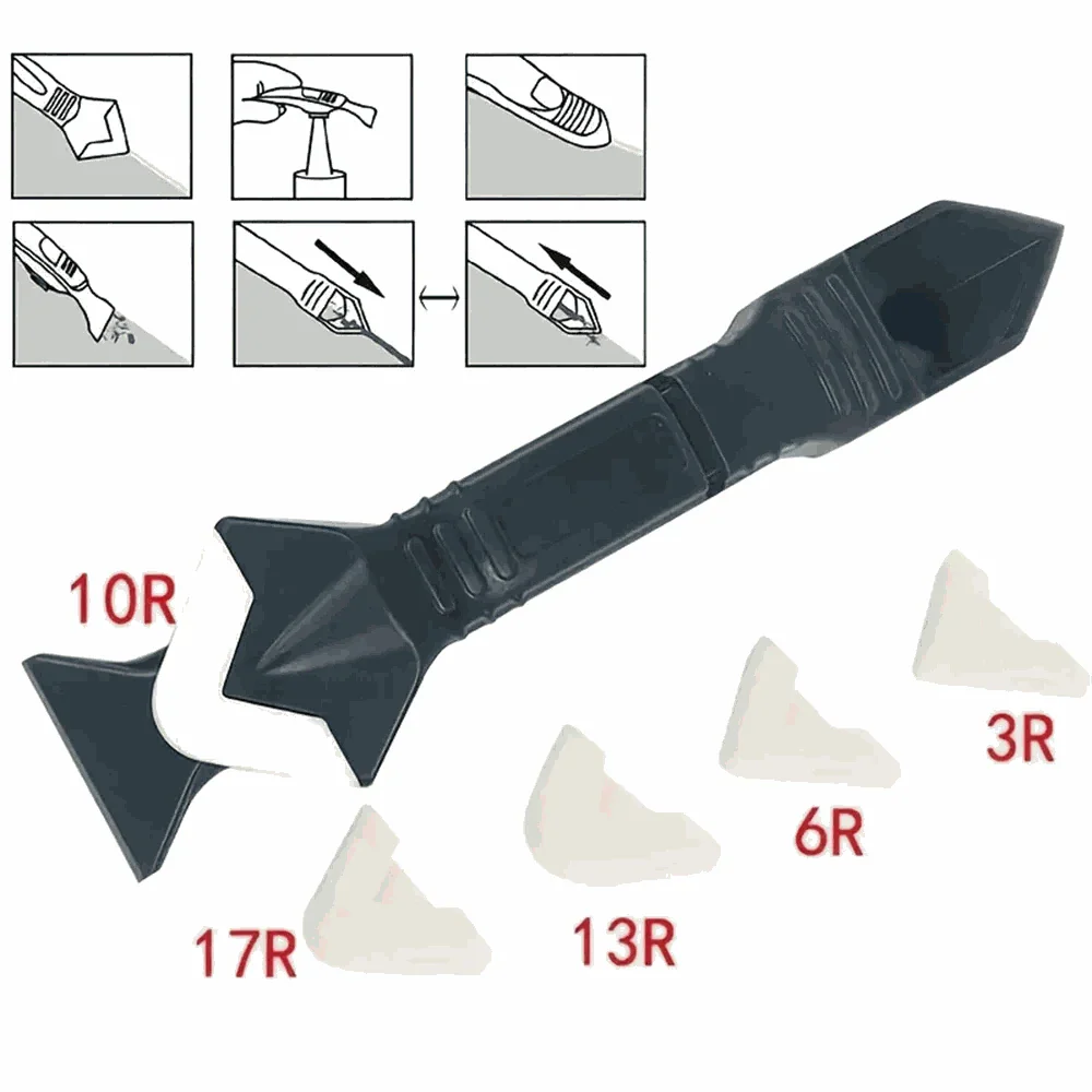 5-in-1 Caulk Remover Tool Kit for Smooth, Clean Sealing - Image 4