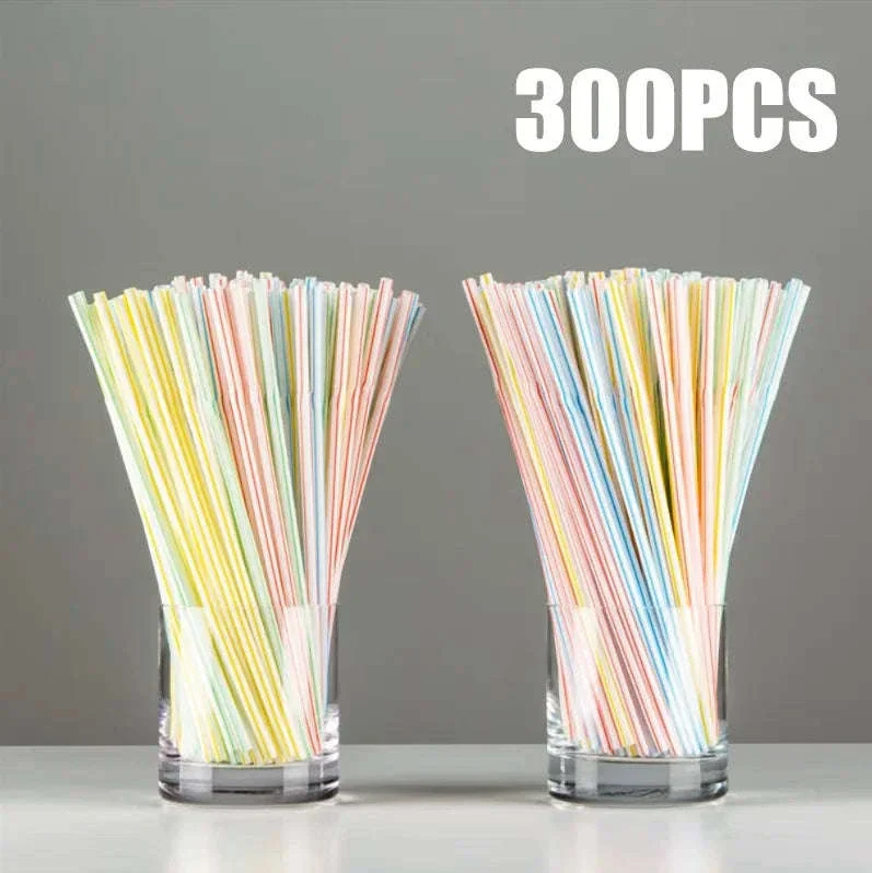 Colorful & Black Flexible Drinking Straws for Easier Sipping - Image 22