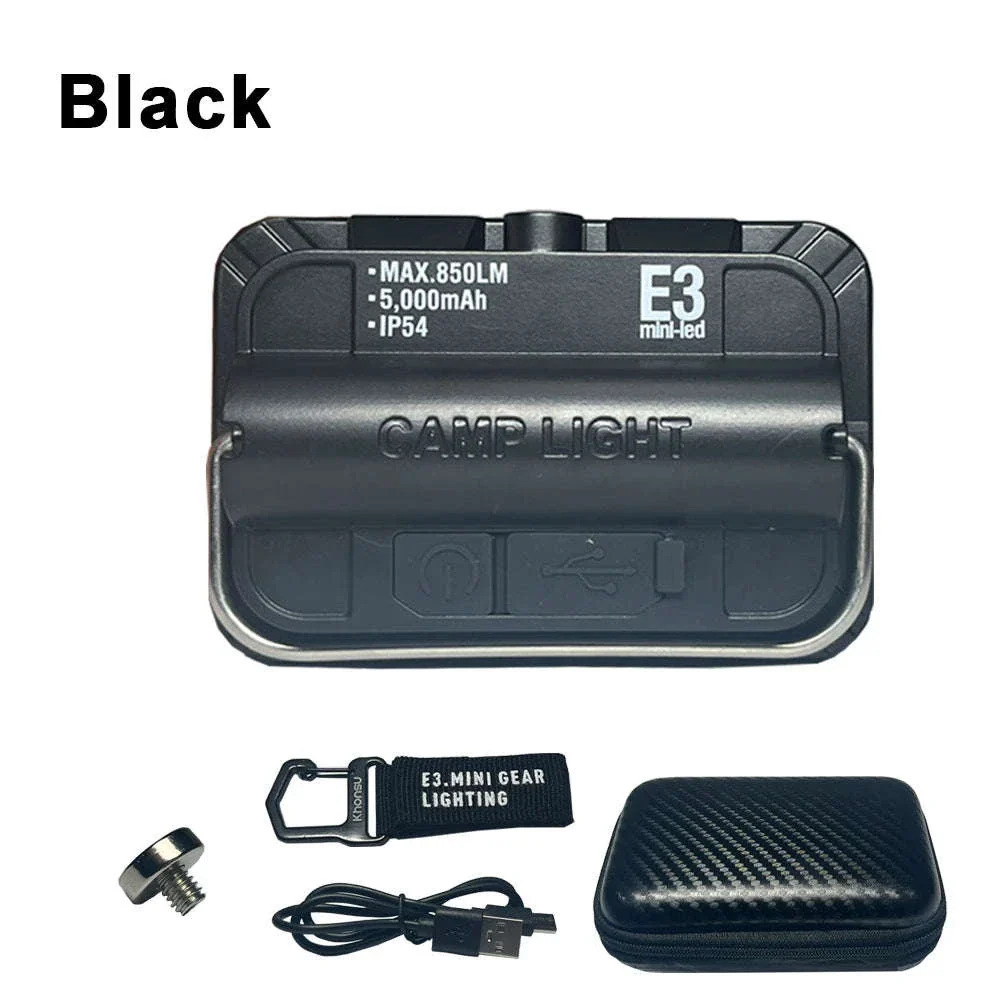 5000mAh LED Camping Tent Light Rechargeable Waterproof Portable Hanging Night Lamp - Image 13