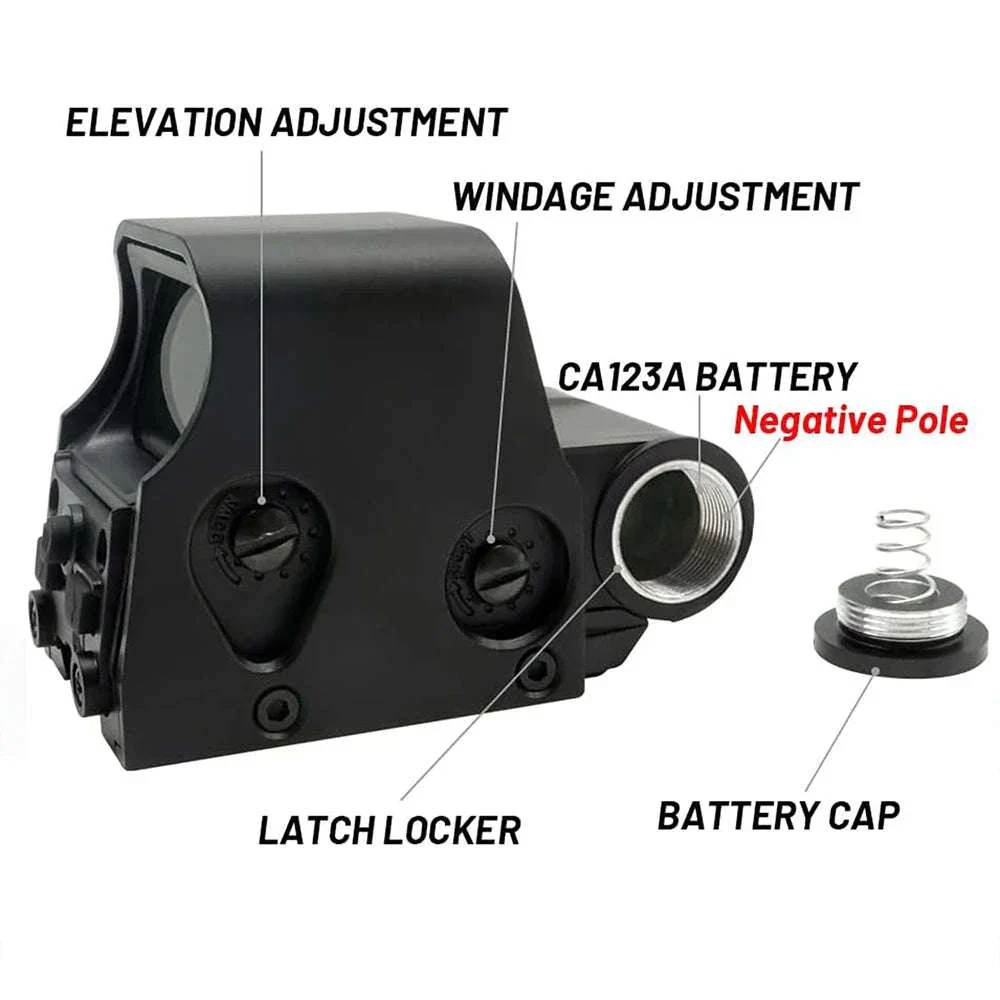 553 Holographic Sight Reflex Scope for Fast Target Acquisition - Image 4