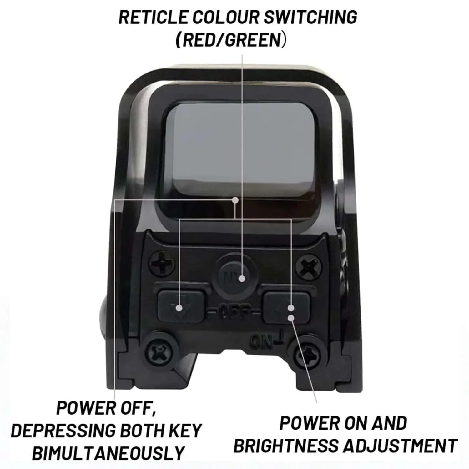 553 Holographic Sight Reflex Scope for Fast Target Acquisition - Image 5