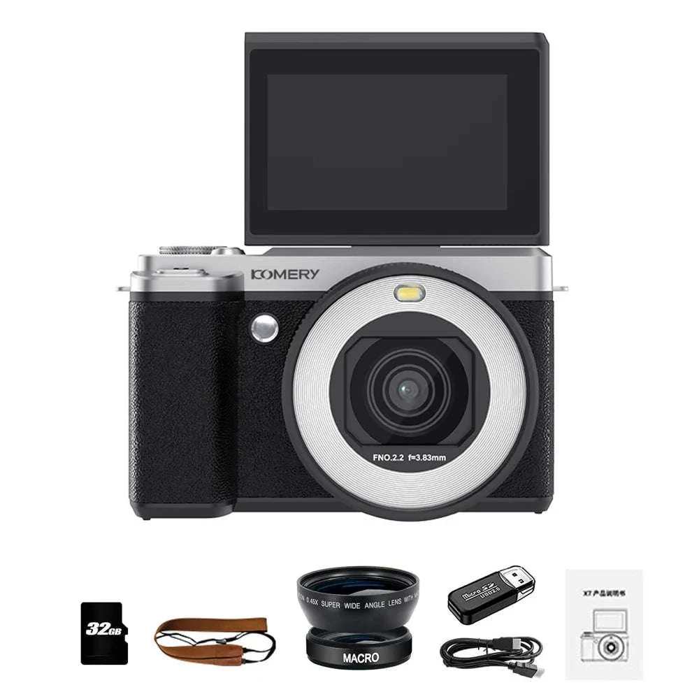 5K Digital Camera 80MP Dual Lens with Flip Screen & WiFi - Image 15