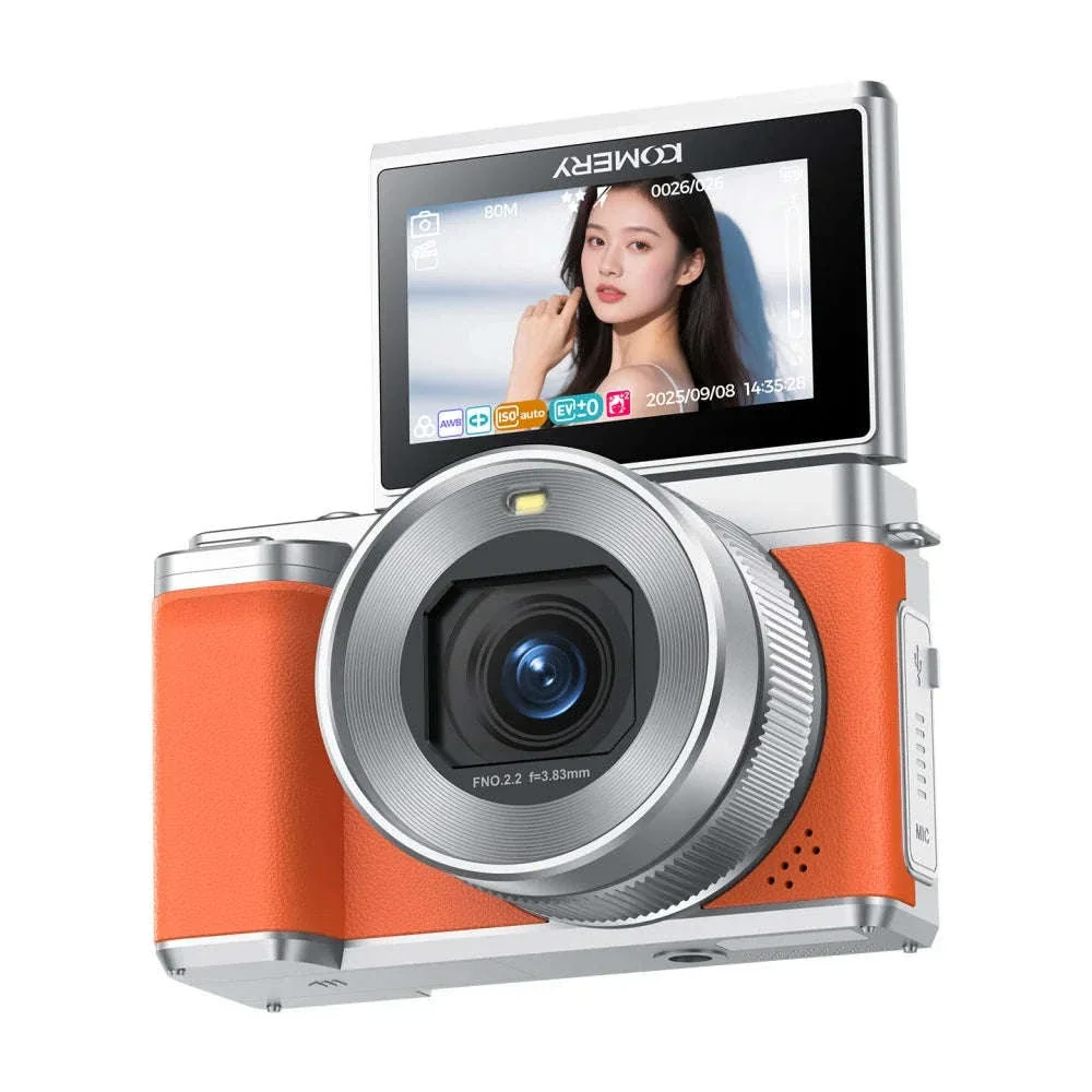 5K Digital Camera 80MP Dual Lens with Flip Screen & WiFi - Image 16