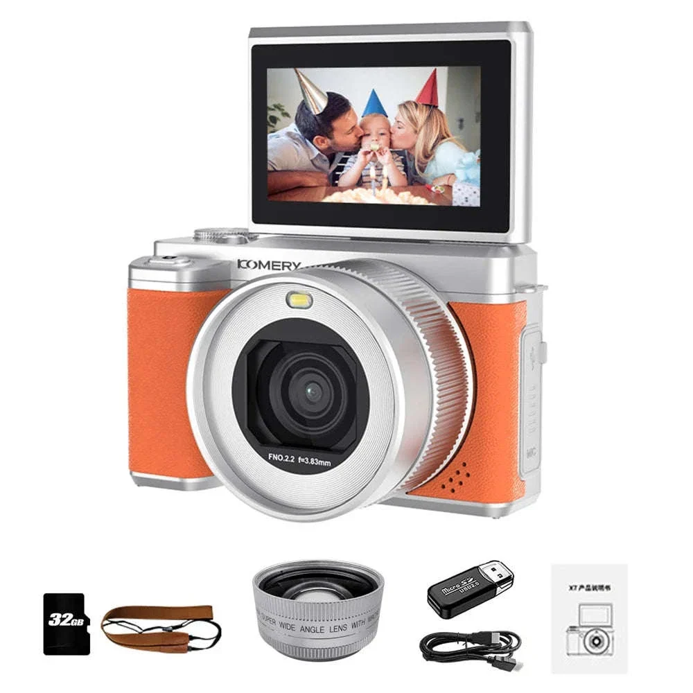 5K Digital Camera 80MP Dual Lens with Flip Screen & WiFi - Image 17