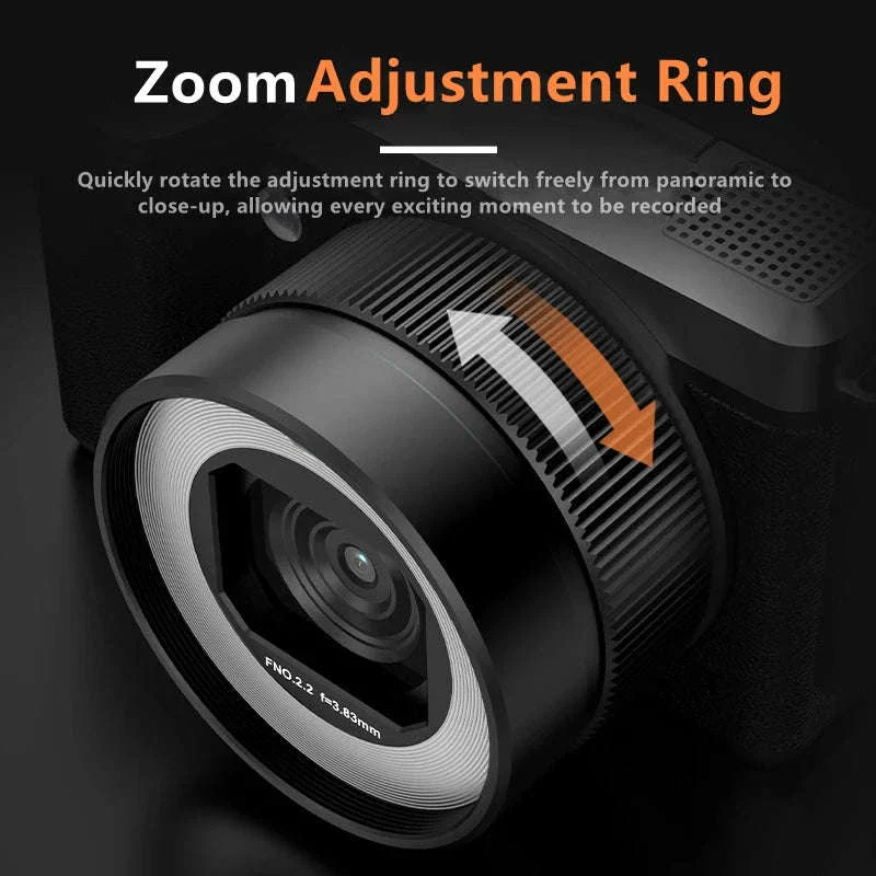 5K Digital Camera 80MP Dual Lens with Flip Screen & WiFi - Image 7