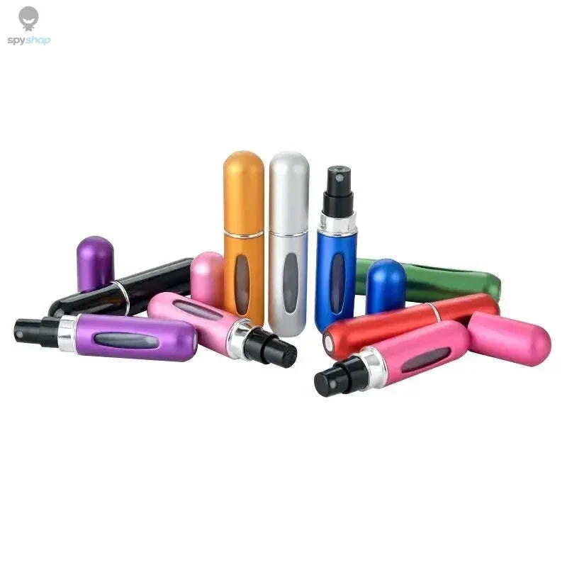 5ml Bottom-Fill Refillable Perfume Atomizer with Metal Case - Image 2