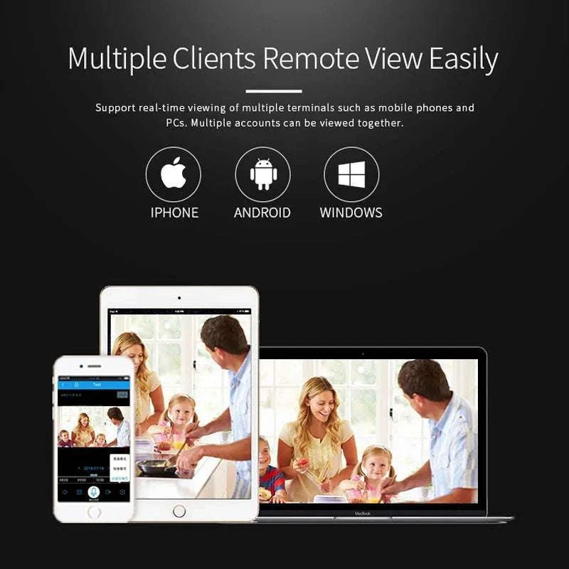 Mini WiFi Security Camera 1080P with 180° Panoramic View & Audio - Image 13