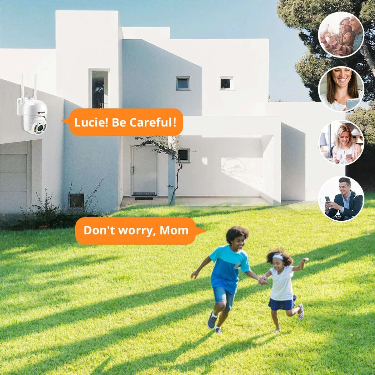 5MP WiFi PTZ Security Camera with AI Detection & Color Night Vision - Image 3