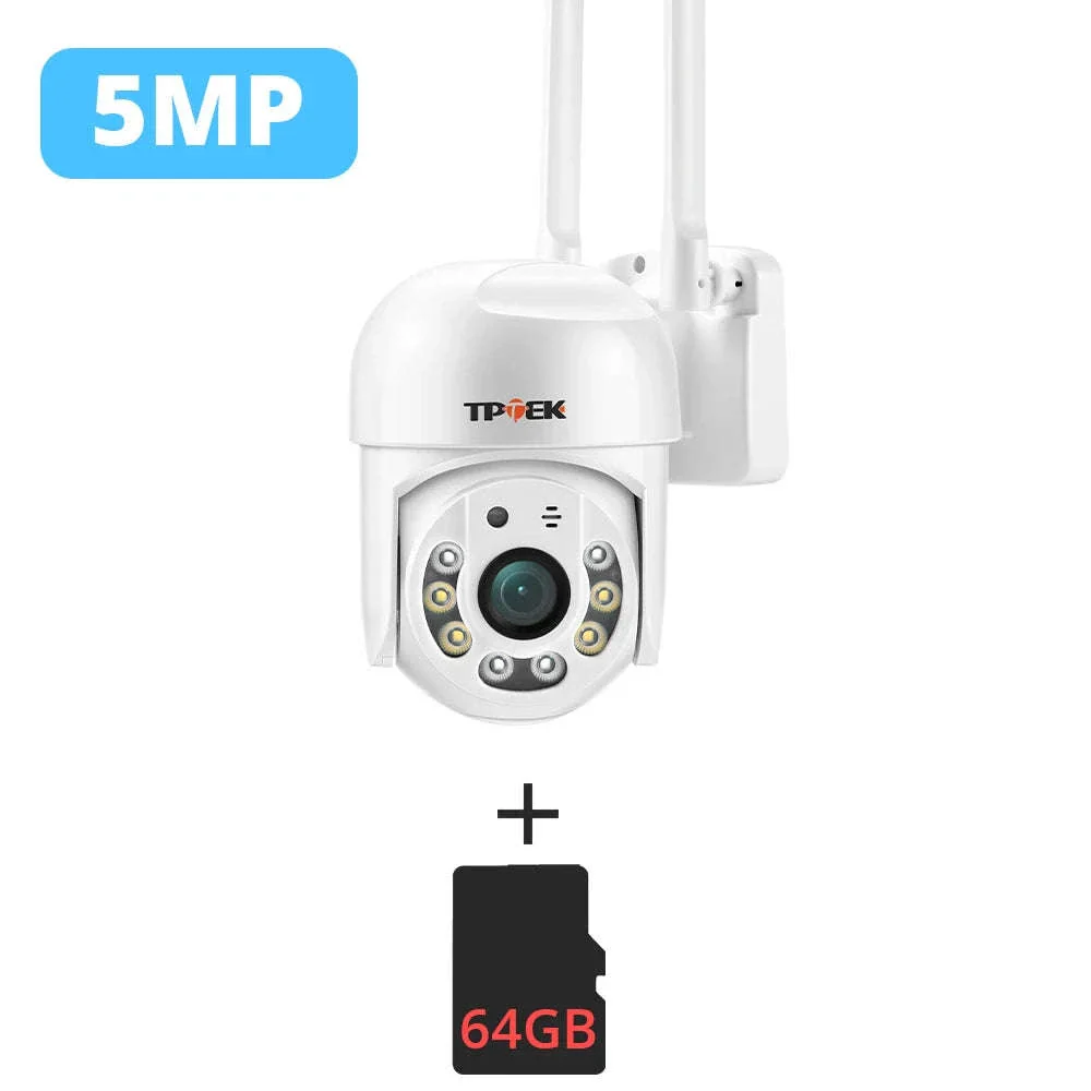 5MP WiFi PTZ Security Camera with AI Detection & Color Night Vision - Image 34