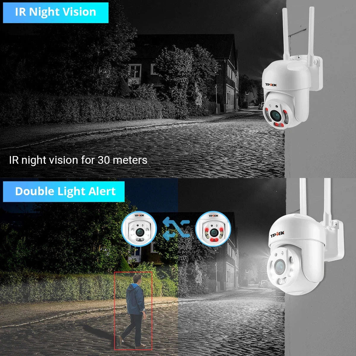 5MP WiFi PTZ Security Camera with AI Detection & Color Night Vision - Image 5