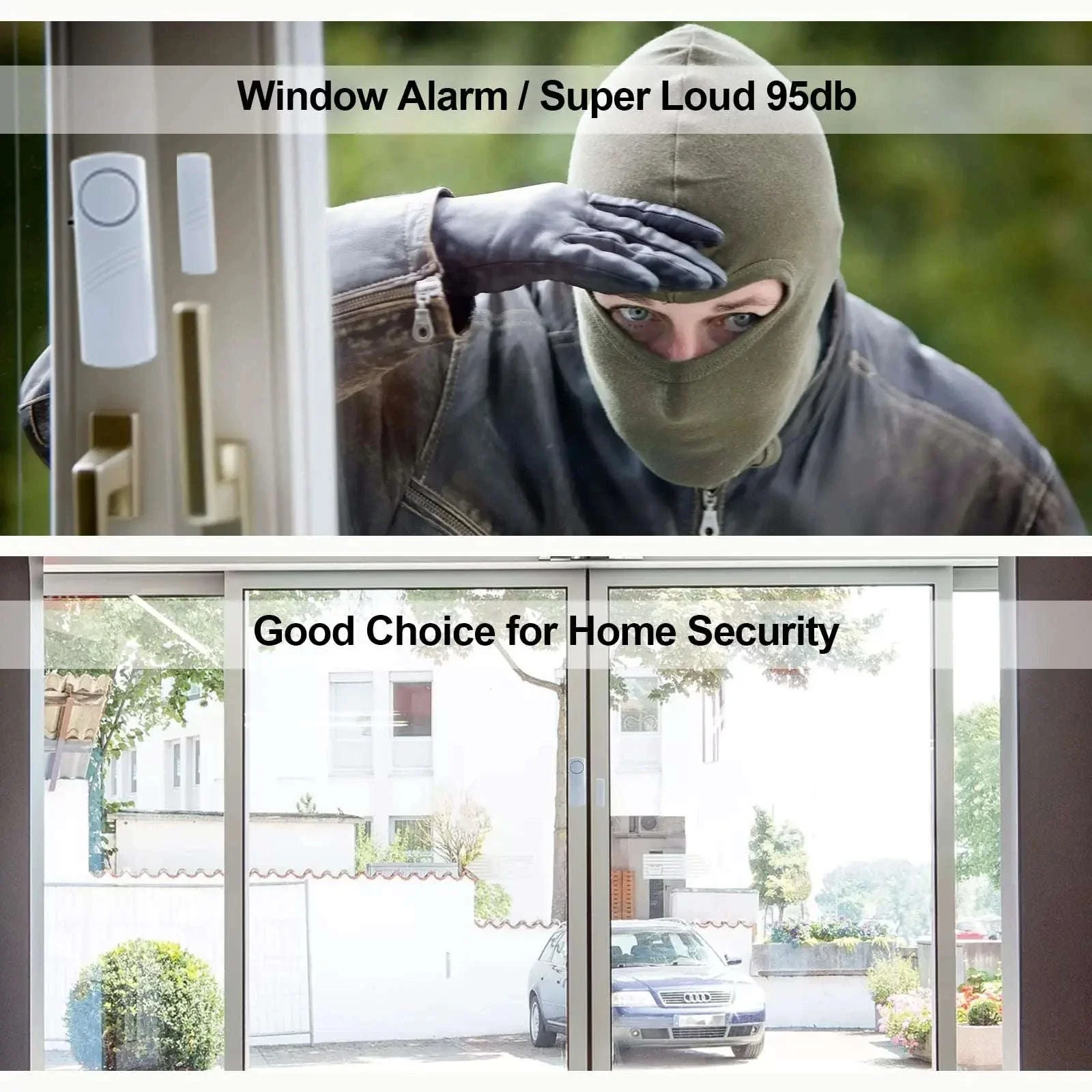 Wireless Door Window Sensor Alarm 95dB Anti-Theft Contact - Image 15