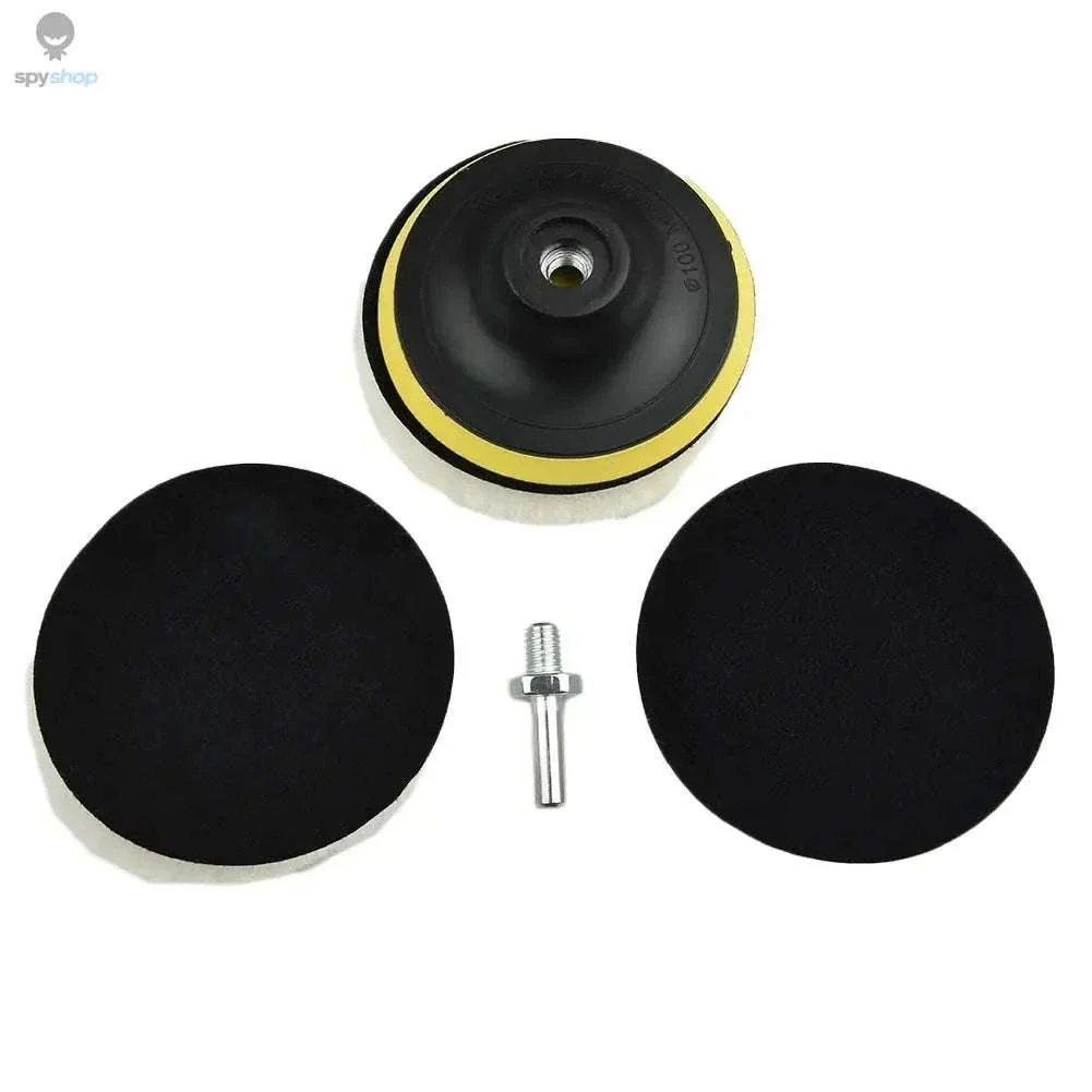 4 Inch Wool Polishing Pads for Drill Polisher - Image 6
