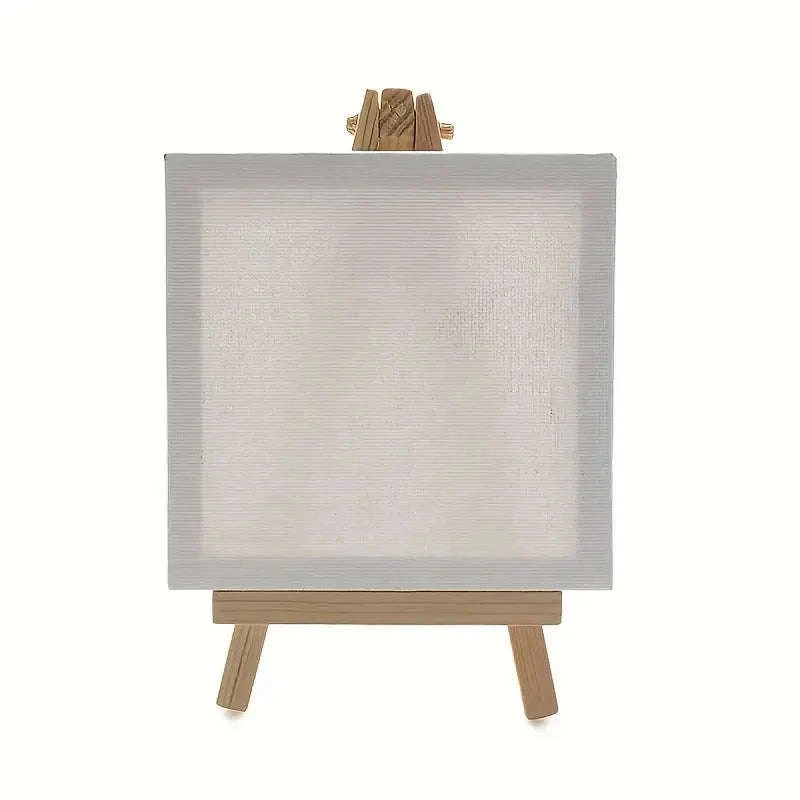 Mini Canvas Painting Set 5pcs – 8×15cm Wooden Art Canvases - Image 6