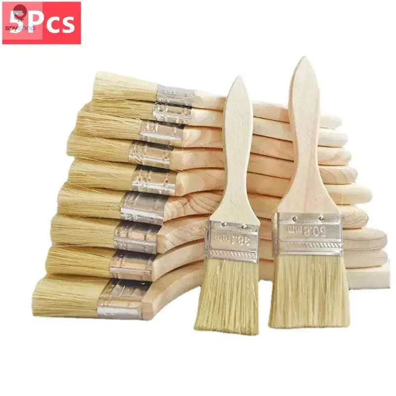 Wooden Paint Brush Set for Smooth, Even Painting