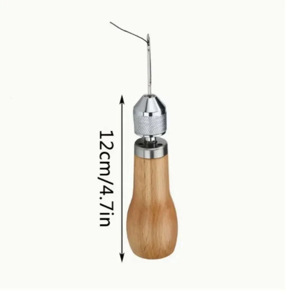 5pcs Sewing Awl Kit for Leather Repair with Waxed Thread Set - Image 3