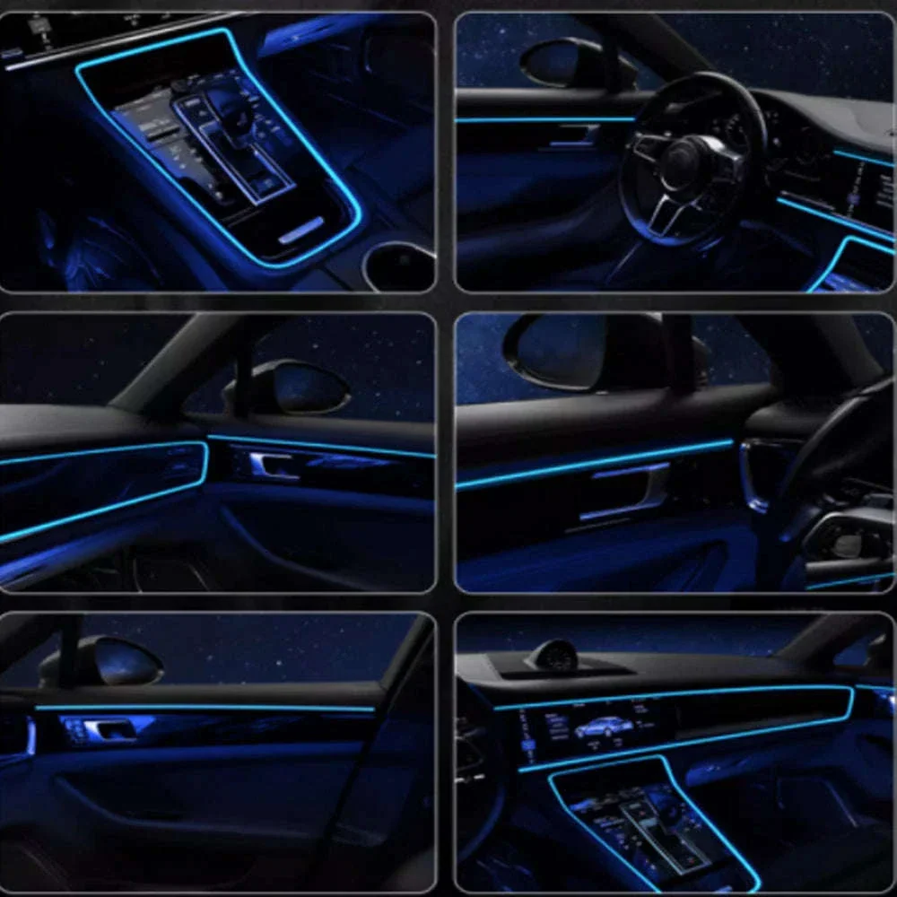 5V USB LED Strip Car Interior Ambient Light Tube - Image 8