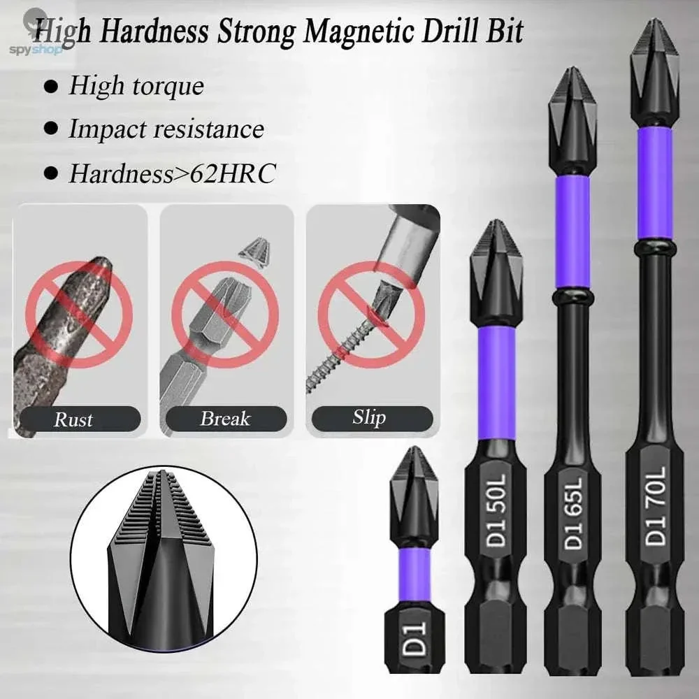 Magnetic Screwdriver Bit Set for Precise, Controlled Fastening - Image 5