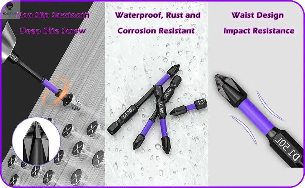 Magnetic Screwdriver Bit Set for Precise, Controlled Fastening - Image 8