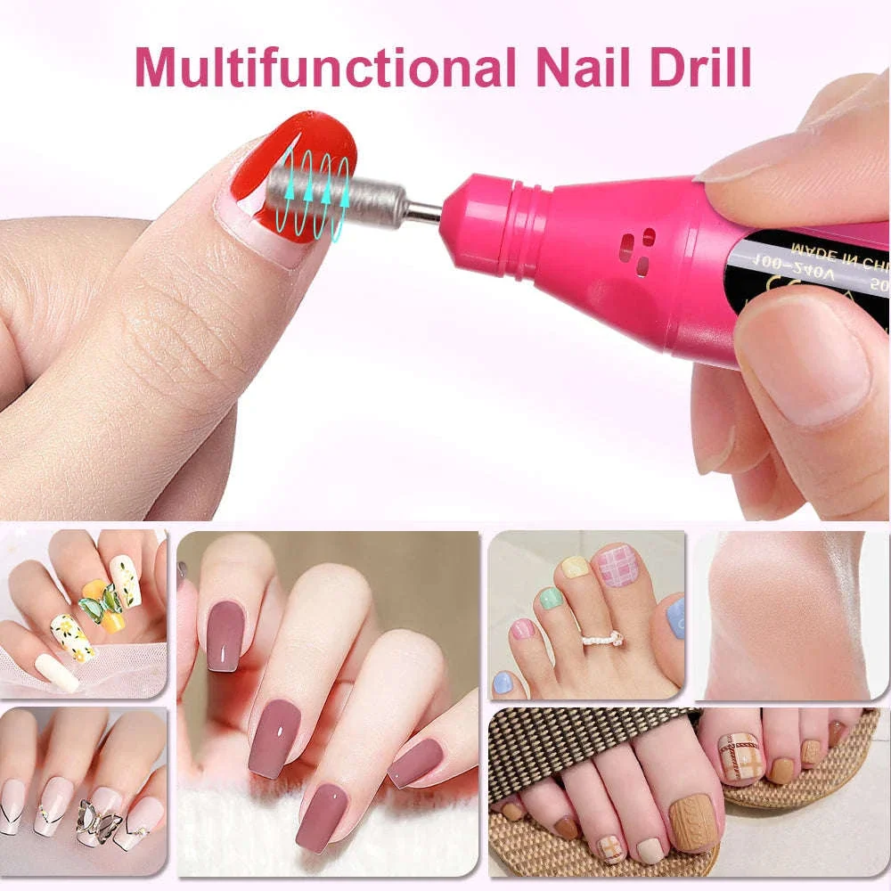 6-in-1 Electric Nail Drill Kit for At-Home Manicures - Image 5