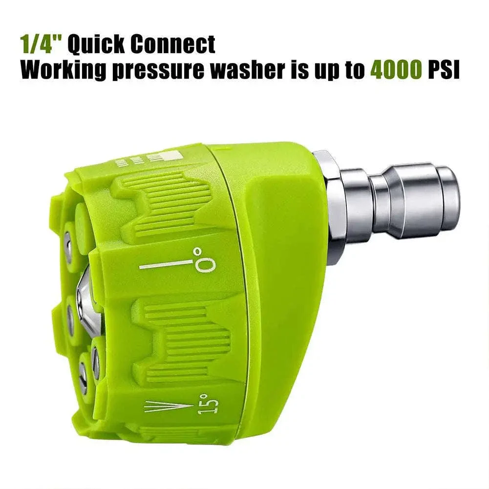 6-in-1 Pressure Washer Nozzle for Faster, Easier Cleaning - Image 5