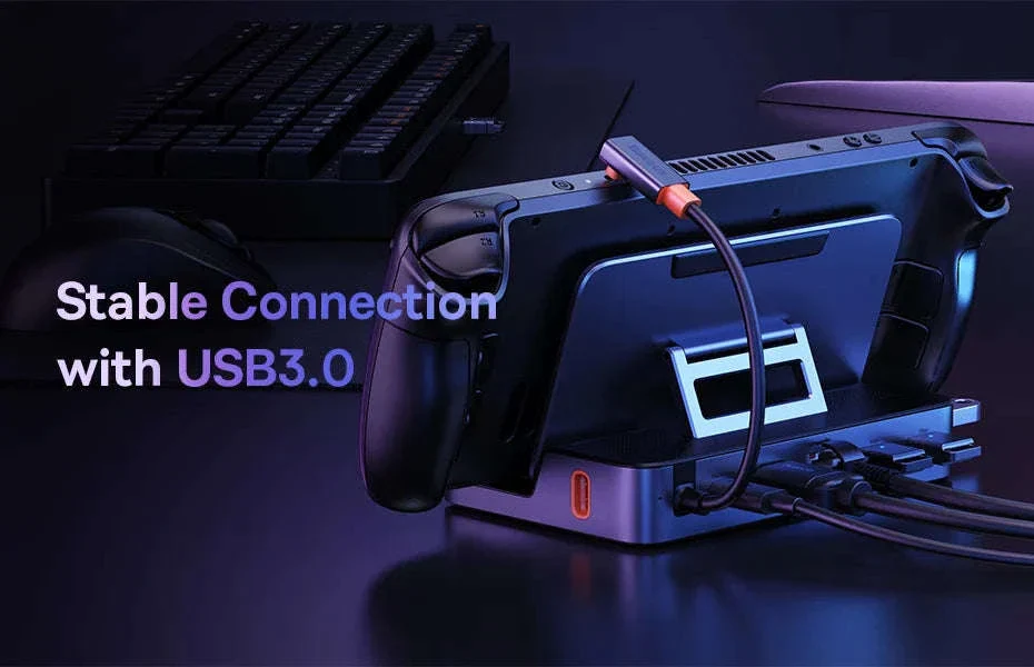 6-in-1 USB-C Dock for Steam Deck & Switch with 4K HDMI - Image 11