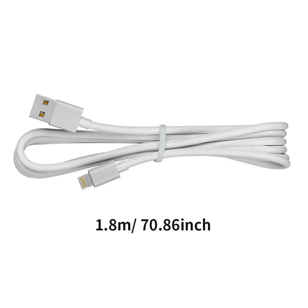 6-Pack 6ft Lightning Charging Cables for iPhone Fast Charge 2.4A - Image 3