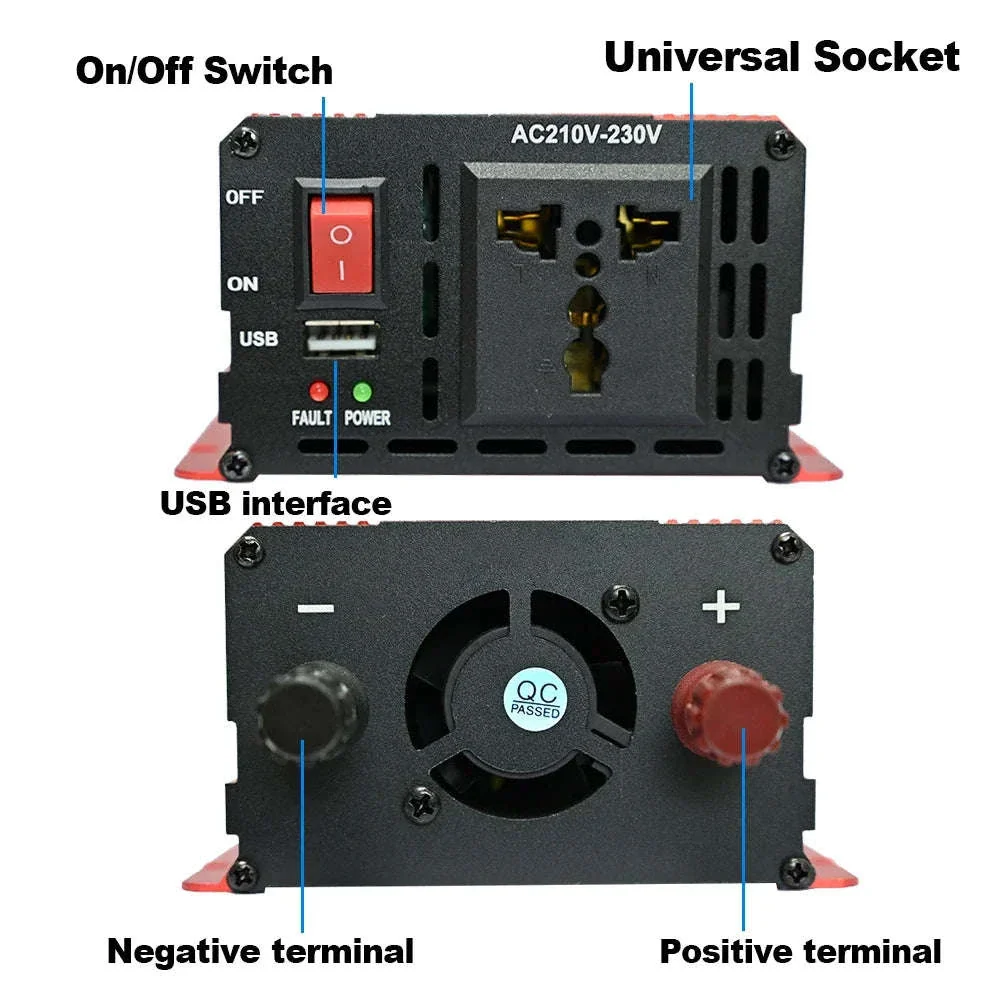 6000W Solar Power Kit with Inverter & 100A Controller for Off-Grid Use - Image 4