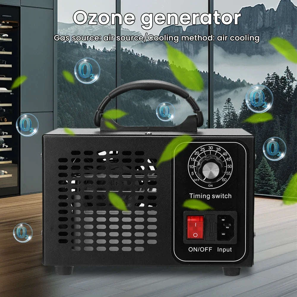 60g/h Ozone Generator Air Purifier for Home, Car & Office - Image 7
